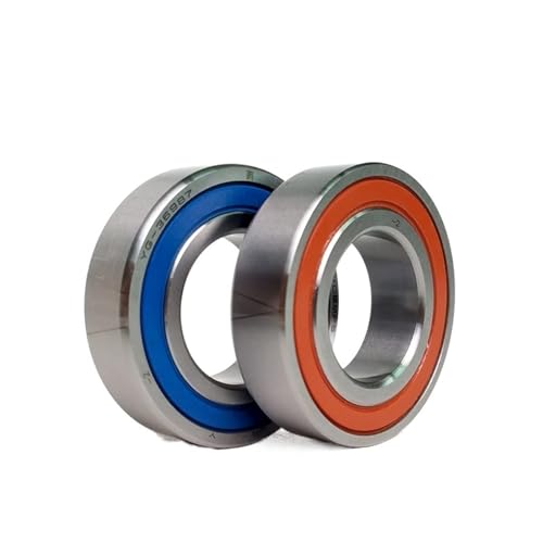 Lager, 1 Stück Gravurmaschine abgedichtete Schrägkugellager 7906 7907 7908 7909C AC B-2RZ Universalpaarung,Hohe Tragfähigkeit(P4,SINGLE-7909-2RZ) von GUOPIN
