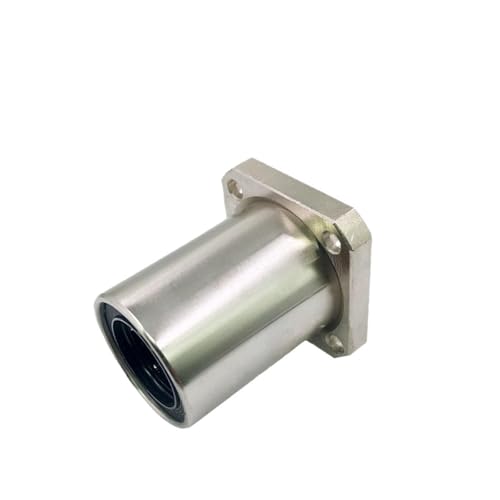 Lager, 1 Stück LMK10UU Typ Vernickelung Flansch Linearlager for 3D-Drucker Linearstange 10 mm LMK10 LMK,Hohe Tragfähigkeit von GUOPIN