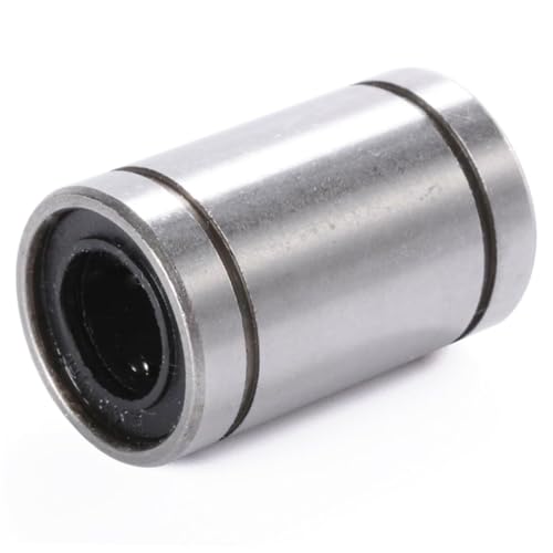 Lager, 12 Stück 3D-Drucker-Linearlager 8 * 15 * 24 mm Linearlager Kohlenstoff-Chrom-Lagerstahl Lm8uu Thermistor,Hohe Tragfähigkeit von GUOPIN