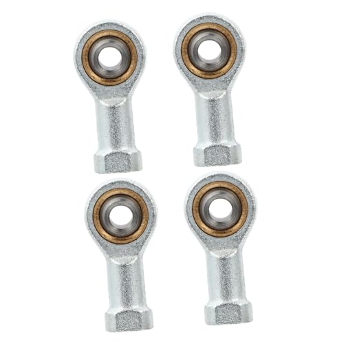 Lager, 4 Stück Gelenklager-Zubehör for Stangenendverbinder, Gelenk, Stangenende, Stangenendlager, Maschinenteil, Innengewinde, Economy-Lager, Innengewinde, Verbindungsstück, Gelenkeisen,Hohe Tragfähi von GUOPIN