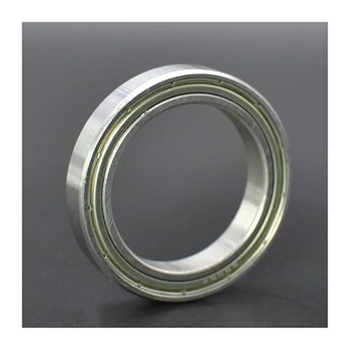 Lager, 6800 6801 6802 6803 6804 6805 6806ZZDünnwandige, mit Metall abgeschirmte, mit Gummi abgedichtete Kugellager (6800ZZ 10 x 19 x 5 mm, 2 Stück),Hohe Tragfähigkeit(6800ZZ 10x19x5mm,5Pcs) von GUOPIN