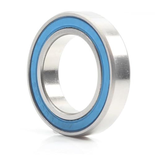 Lager, 6802RS Lager 10 Stück 15 x 24 x 5 mm ABEC-3 Hobby Elektro RC Auto LKW 6802 RS 2RS Kugellager 6802-2RS Blau versiegelt,Hohe Tragfähigkeit von GUOPIN
