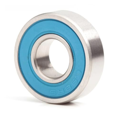 Lager, 698 2RS-Lager, blau abgedichtet, 8 x 19 x 6 mm, ABEC-3 698rs-Wellen-Kugellagerteile for Hobby-RC-Auto-LKW, 6 Stück – Sortiment Dichtungssatz,Hohe Tragfähigkeit von GUOPIN