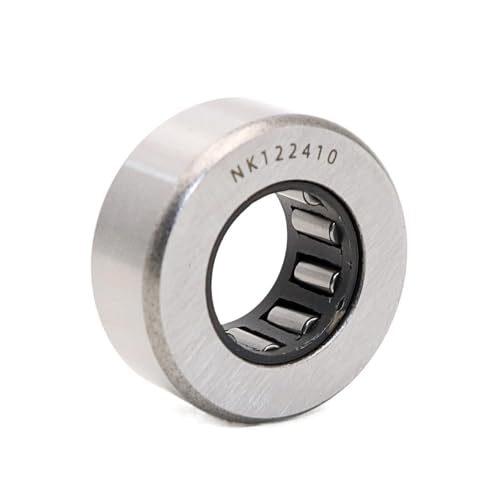 Lager, Bimetall-Dichtungsschild, Mikro-Rillenrillenlager, 1 Stück, NK122410, 12 x 24 x 10 mm, Nadellager mit bearbeiteten Ringen ohne Innenring,Hohe Tragfähigkeit von GUOPIN