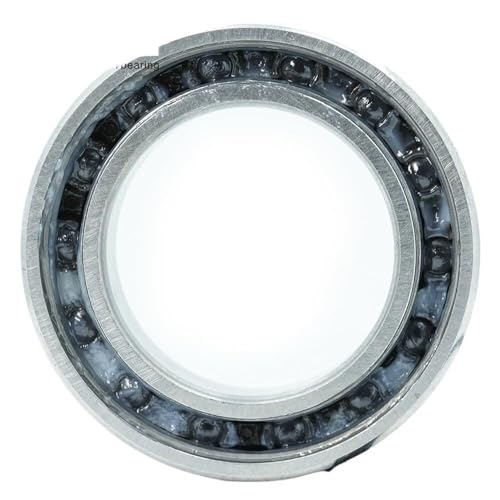 Lager, Bimetall-Dichtungsschild Mikro-Rillenrillenlager 1 Stück 6804RS 20 x 32 x 7 mm ABEC-1 Hybrid-Keramiklager Fahrrad-Innenlager Ersatzteile Kugellager,Hohe Tragfähigkeit von GUOPIN