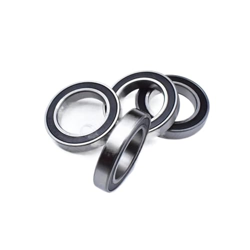 Lager, Doppelt gummigedichtete Rollenkugellager 1 Stück 6907RS 35 * 55 * 10 mm Chromstahl Gummigedichtete Hochgeschwindigkeitsteile for mechanische Ausrüstung,Hohe Tragfähigkeit von GUOPIN