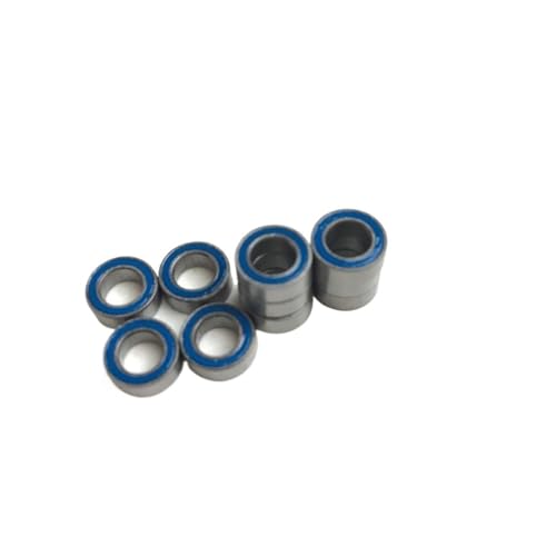 Lager, MR104RS Lager 4 * 10 * 4 mm 10PCS ABEC-3 Hobby Electric RC Car Truck MR104 RS 2RS Kugellager MR104-2RS Blau versiegelt - Sortiment Dichtungssatz,Hohe Tragfähigkeit von GUOPIN