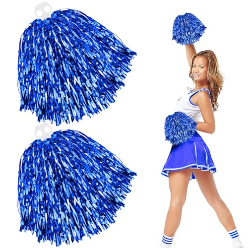 Cheerleader Pompons Mit Doppelloch Pompoms Cheerleading Cheerleader Pompons Handblumen Pompons Cheerleader Für Sportveranstaltungen Tanz Party Ballspiele Karnevalspartys Verwendet 2Stk Blau Cheerleader Pompons Mit Doppelloch Pompoms Cheerleading Cheerleader Pompons Handblumen Pompons Cheerleader Für Sportveranstaltungen Tanz Party Ballspiele Karnevalspartys Verwendet 2Stk Blau von GUOSIYAO