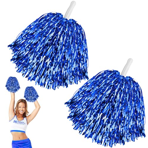 Cheerleader Pompons Mit Handle Pompoms Cheerleading Cheerleader Pompons Handblumen Pompons Cheerleader Für Sportveranstaltungen Tanz Party Ballspiele Karnevalspartys Verwendet 2Stk Blau Cheerleader Pompons Mit Handle Pompoms Cheerleading Cheerleader Pompons Handblumen Pompons Cheerleader Für Sportveranstaltungen Tanz Party Ballspiele Karnevalspartys Verwendet 2Stk Blau von GUOSIYAO