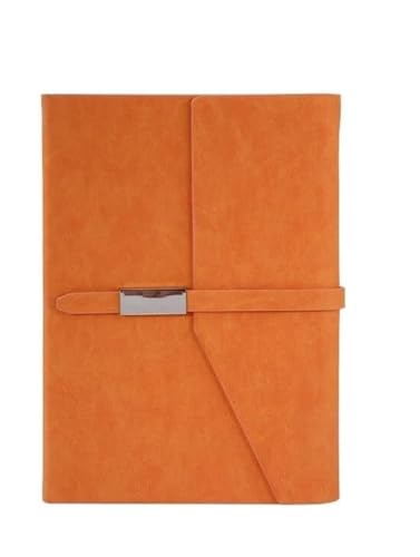 GUOXU Dreistöckiges Business-Buch mit losen Blättern, ledergebundener Notizblock, lose Blätter, Tagebuch, A5-Notizbuch (2) von GUOXU