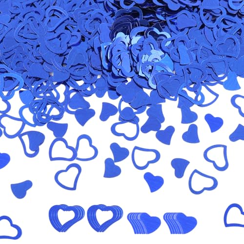 30g Glitzer Konfetti Blau, Etwa 1200-1400 Stück Herz Konfetti Tischdeko, Oktoberfest Deko Confetti, Streudeko Hochzeit für Geburtstag Hochzeit Einschulung Party Weihnachten Taufe Valentinstag 30g Glitzer Konfetti Blau, Etwa 1200-1400 Stück Herz Konfetti Tischdeko, Oktoberfest Deko Confetti, Streudeko Hochzeit für Geburtstag Hochzeit Einschulung Party Weihnachten Taufe Valentinstag von GUOYIHUA