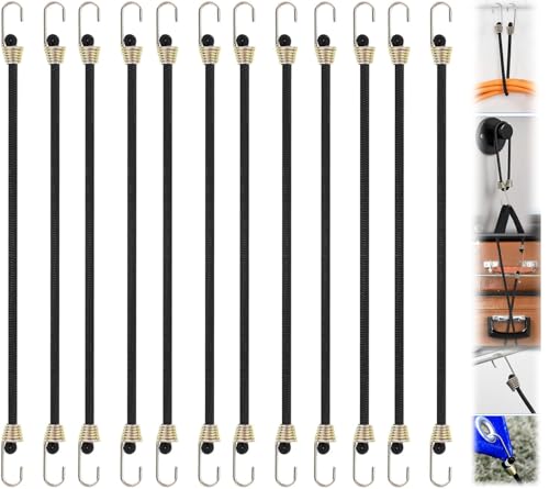 GUOYOU 12Stk Expander mit Haken 25cm Extra Starke Spanngummis Spanngummi mit Haken Spanngurte mit Haken Set Spannhaken Gummi Spanner Gepäckspanner Befestigung Auto & Fahrrad Transport Ladungssicherung GUOYOU 12Stk Expander mit Haken 25cm Extra Starke Spanngummis Spanngummi mit Haken Spanngurte mit Haken Set Spannhaken Gummi Spanner Gepäckspanner Befestigung Auto & Fahrrad Transport Ladungssicherung von GUOYOU