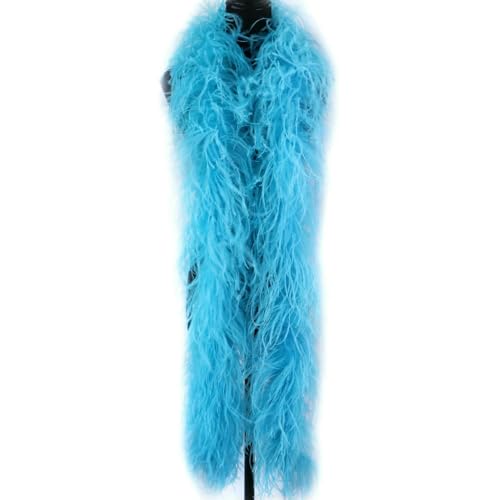 GUOZHAN 1–20-lagig gefärbte, Flauschige Straußenfedern, roter Straußenfederschal für Hochzeitskleid, Party-Accessoire, Dekoration, 2 Meter GUOZHAN 1–20-lagig gefärbte, Flauschige Straußenfedern, roter Straußenfederschal für Hochzeitskleid, Party-Accessoire, Dekoration, 2 Meter von GUOZHAN