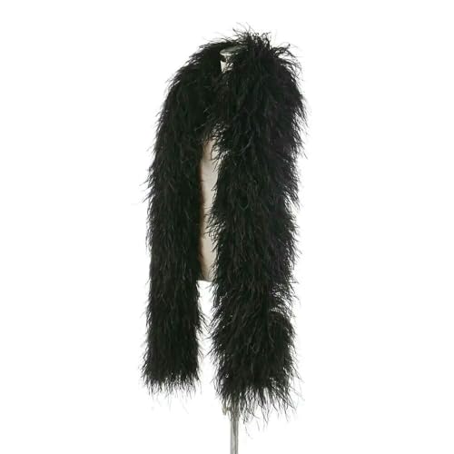 GUOZHAN 1–20-lagig gefärbte, Flauschige Straußenfedern, roter Straußenfederschal für Hochzeitskleid, Party-Accessoire, Dekoration, 2 Meter GUOZHAN 1–20-lagig gefärbte, Flauschige Straußenfedern, roter Straußenfederschal für Hochzeitskleid, Party-Accessoire, Dekoration, 2 Meter von GUOZHAN