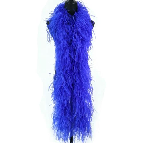 GUOZHAN 1–20-lagig gefärbte, Flauschige Straußenfedern, roter Straußenfederschal für Hochzeitskleid, Party-Accessoire, Dekoration, 2 Meter GUOZHAN 1–20-lagig gefärbte, Flauschige Straußenfedern, roter Straußenfederschal für Hochzeitskleid, Party-Accessoire, Dekoration, 2 Meter von GUOZHAN