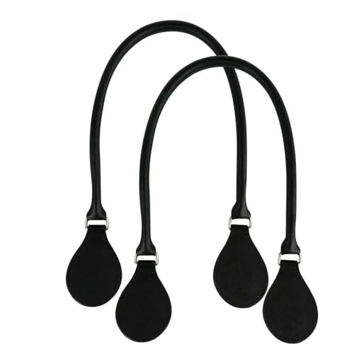 GUOZHAN 1 Paar prägnante runde O-Bag-Griffe mit Langen und kurzen Lederriemen und D-Schnallentropfen für Klassische Mini-Obag-Körbe, Damenhandtaschen GUOZHAN 1 Paar prägnante runde O-Bag-Griffe mit Langen und kurzen Lederriemen und D-Schnallentropfen für Klassische Mini-Obag-Körbe, Damenhandtaschen von GUOZHAN