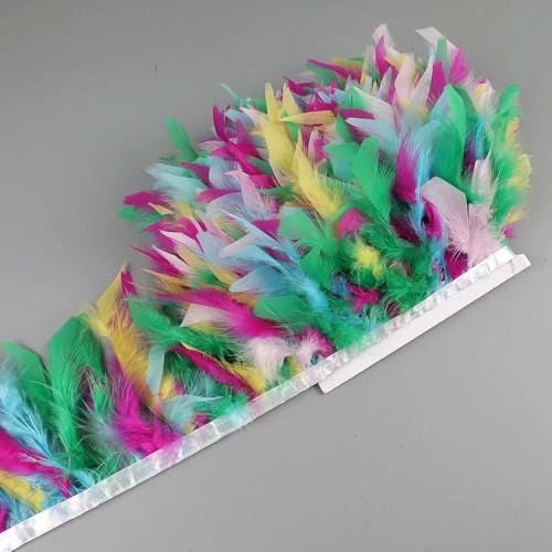 GUOZHAN 10-15cm Federn Trim DIY Hochzeit Türkei Feder Band Handwerk Nähen Kleidung Party Plume Handgemachte Wohnkultur GUOZHAN 10-15cm Federn Trim DIY Hochzeit Türkei Feder Band Handwerk Nähen Kleidung Party Plume Handgemachte Wohnkultur von GUOZHAN