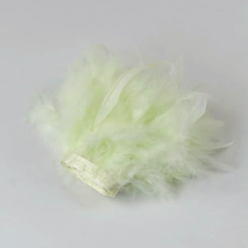 GUOZHAN 10 Meter Bunte Truthahnfedern, Fransenbesatz, 10–15 cm, Band zum Nähen von Kleidung, Hochzeitskleid, Dekorationsband, Federn GUOZHAN 10 Meter Bunte Truthahnfedern, Fransenbesatz, 10–15 cm, Band zum Nähen von Kleidung, Hochzeitskleid, Dekorationsband, Federn von GUOZHAN