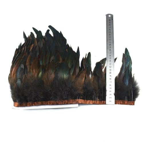 GUOZHAN 100 cm natürliche Fasanenfedern zum Nähen, Besatz, Fransen, Federn, Hochzeitsfeier, Band, Basteln, DIY, handgefertigt, Heimdekoration, Zubehör GUOZHAN 100 cm natürliche Fasanenfedern zum Nähen, Besatz, Fransen, Federn, Hochzeitsfeier, Band, Basteln, DIY, handgefertigt, Heimdekoration, Zubehör von GUOZHAN