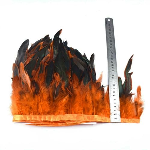 GUOZHAN 100 cm natürliche Fasanenfedern zum Nähen, Besatz, Fransen, Federn, Hochzeitsfeier, Band, Basteln, DIY, handgefertigt, Heimdekoration, Zubehör GUOZHAN 100 cm natürliche Fasanenfedern zum Nähen, Besatz, Fransen, Federn, Hochzeitsfeier, Band, Basteln, DIY, handgefertigt, Heimdekoration, Zubehör von GUOZHAN