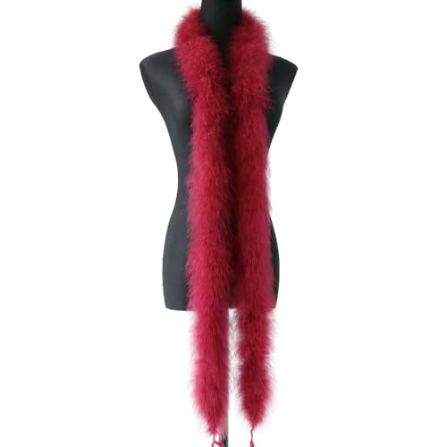 GUOZHAN 20G Federn Boa für Schal Zubehör rosa Truthahn Feder Hochzeit Kleid Weihnachtsbaum Dekoration Plumes Handwerk GUOZHAN 20G Federn Boa für Schal Zubehör rosa Truthahn Feder Hochzeit Kleid Weihnachtsbaum Dekoration Plumes Handwerk von GUOZHAN