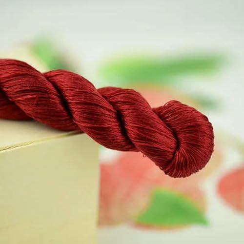 GUOZHAN 400 m Seidenstickerei / 100% Seidenfaden/Spiraea Embroide Seidenfaden Handstickerei Sticken Kreuzstich von GUOZHAN