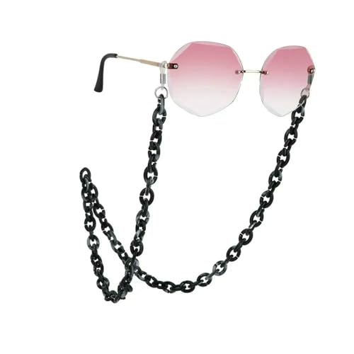 GUOZHAN Acryl Sonnenbrillenkette Damen Herren Hängt Brillenkette Brillenkordelhalter Umhängeband Lanyard Brillenzubehör von GUOZHAN