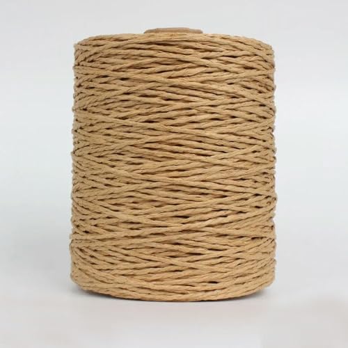 GUOZHAN Bastgarn zum Stricken und Häkeln von Hüten, Handtaschen, Blumen-Geschenkpapier, Packkordeln, DIY-Handarbeiten, 300 Meter GUOZHAN Bastgarn zum Stricken und Häkeln von Hüten, Handtaschen, Blumen-Geschenkpapier, Packkordeln, DIY-Handarbeiten, 300 Meter von GUOZHAN