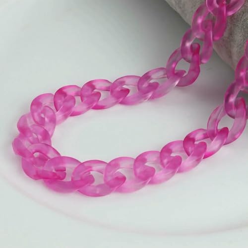 GUOZHAN FishSheep Sonnenbrillenketten aus mattem, Buntem Acryl für Damen, schicke Lesebrillen, Brillen, Kordelhalter, Umhängeband GUOZHAN FishSheep Sonnenbrillenketten aus mattem, Buntem Acryl für Damen, schicke Lesebrillen, Brillen, Kordelhalter, Umhängeband von GUOZHAN