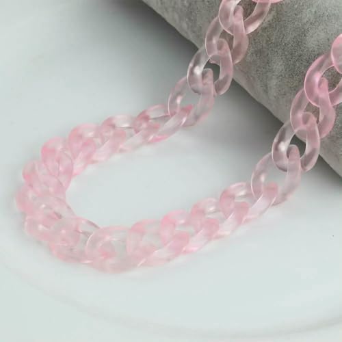 GUOZHAN FishSheep Sonnenbrillenketten aus mattem, Buntem Acryl für Damen, schicke Lesebrillen, Brillen, Kordelhalter, Umhängeband von GUOZHAN