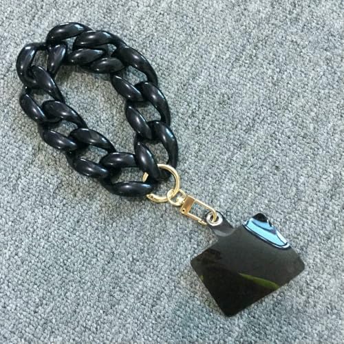 GUOZHAN FishSheep Transparente Acrylkette für Mobiltelefone, buntes Handy-Lanyard-Seil, tragbares Etui-Zubehör für Telefonfrauen GUOZHAN FishSheep Transparente Acrylkette für Mobiltelefone, buntes Handy-Lanyard-Seil, tragbares Etui-Zubehör für Telefonfrauen von GUOZHAN