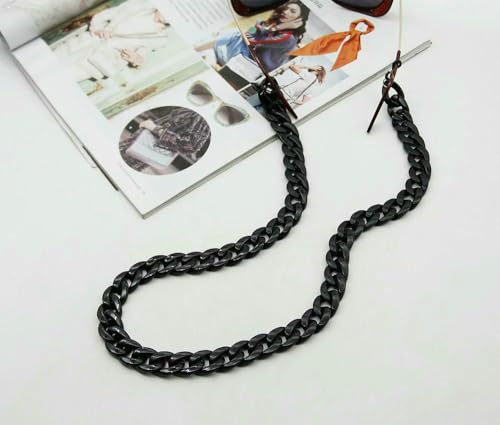 GUOZHAN Matte Farbe Acryl Sonnenbrille Ketten Für Frauen Männer Lesebrille Ketten Brillen Kabel Halter Halskette Strap Lanyard von GUOZHAN