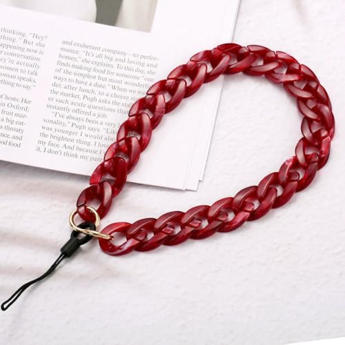 GUOZHAN Mode Acryl Handy Kette Vintage Bunte Männer Frauen Paar Telefon Lanyard Anti-Drop Handy Hängen Seil Schmuck GUOZHAN Mode Acryl Handy Kette Vintage Bunte Männer Frauen Paar Telefon Lanyard Anti-Drop Handy Hängen Seil Schmuck von GUOZHAN