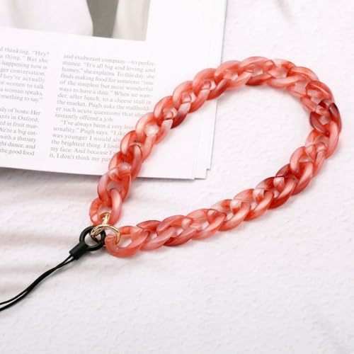 GUOZHAN Mode Acryl Handy Kette Vintage Bunte Männer Frauen Paar Telefon Lanyard Anti-Drop Handy Hängen Seil Schmuck GUOZHAN Mode Acryl Handy Kette Vintage Bunte Männer Frauen Paar Telefon Lanyard Anti-Drop Handy Hängen Seil Schmuck von GUOZHAN
