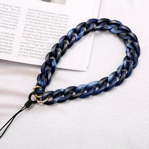 GUOZHAN Mode Acryl Handy Kette Vintage Bunte Männer Frauen Paar Telefon Lanyard Anti-Drop Handy Hängen Seil Schmuck GUOZHAN Mode Acryl Handy Kette Vintage Bunte Männer Frauen Paar Telefon Lanyard Anti-Drop Handy Hängen Seil Schmuck von GUOZHAN
