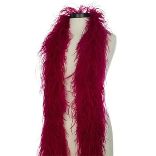 GUOZHAN Rosa Straußenfederboa 10 20 30-lagig Dicker Straußenfederschal Hochzeitsfeierkleider Schal Karneval Federboas GUOZHAN Rosa Straußenfederboa 10 20 30-lagig Dicker Straußenfederschal Hochzeitsfeierkleider Schal Karneval Federboas von GUOZHAN