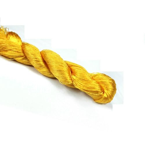 GUOZHAN Seidenfaden, Handstickerei, Sticken, Kreuzstich, 1 Stück, 400 m, Seidenstickgarn, Gelbe Serie, 10 Reine Farben GUOZHAN Seidenfaden, Handstickerei, Sticken, Kreuzstich, 1 Stück, 400 m, Seidenstickgarn, Gelbe Serie, 10 Reine Farben von GUOZHAN