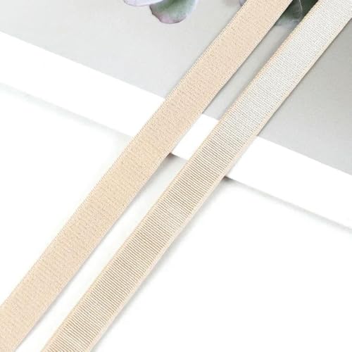 10 m elastische Nylonbänder 6 mm - 25 mm elastischer Gummigürtel aus Gummi, weicher Unterwäsche-BH-Träger, Federband, DIY-Nähzubehör 10 m elastische Nylonbänder 6 mm - 25 mm elastischer Gummigürtel aus Gummi, weicher Unterwäsche-BH-Träger, Federband, DIY-Nähzubehör von GUOZIF