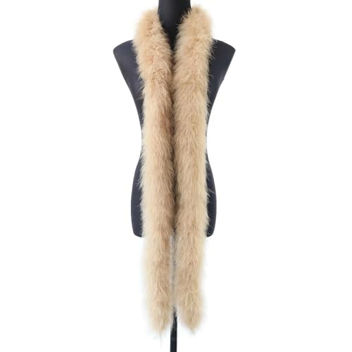 GUOZIF 2M gefärbte Türkei-Feder-Boa für Hochzeit, Schmuck, Dekoration, Kunsthandwerk, Kleid, Schal, Dekorieren, Zuhause, Lounge, Federn, Bastelladen, Boa GUOZIF 2M gefärbte Türkei-Feder-Boa für Hochzeit, Schmuck, Dekoration, Kunsthandwerk, Kleid, Schal, Dekorieren, Zuhause, Lounge, Federn, Bastelladen, Boa von GUOZIF