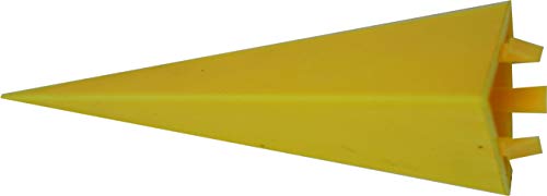 GURU SHOP Ersatz- Zacken für Melchior, Gelb, Kunststoff, Farbe: Gelb, 21,5x6,5x6,5 cm, Weihnachtsstern, Adventsstern von GURU SHOP