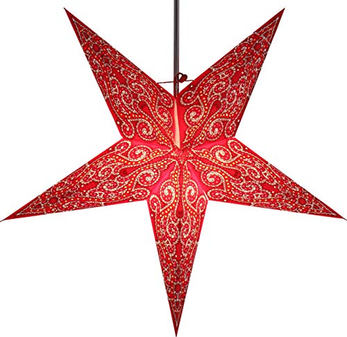 GURU SHOP Faltbarer Advents Leucht Papierstern, Weihnachtsstern 60 cm - Molinos, Papiersterne 60 cm GURU SHOP Faltbarer Advents Leucht Papierstern, Weihnachtsstern 60 cm - Molinos, Papiersterne 60 cm von GURU SHOP