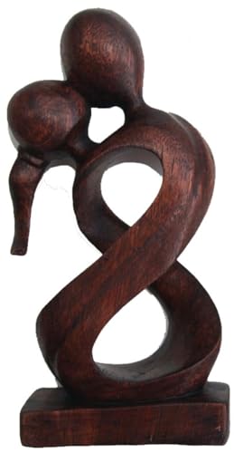 GURU SHOP Holzfigur, Statue, Deko Objekt Feng Shui 20 cm - Traumpaar/Dunkelbraun, Dekoobjekte GURU SHOP Holzfigur, Statue, Deko Objekt Feng Shui 20 cm - Traumpaar/Dunkelbraun, Dekoobjekte von GURU SHOP