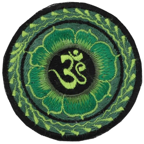 GURU SHOP Patches (Aufnäher) Nr. 34, Grün, Baumwolle von GURU SHOP