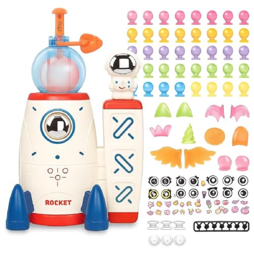170 Stück DIY Balloon Space Rocket Kit,DIY Weltraum-Luftballons-Bastelset,DIY-Raketenballon-Bausatz,Make Your Own magischen Luftballons-Nano-Klebeband-Blasen-Sets,Geschenke für Mädchen und Jungen 170 Stück DIY Balloon Space Rocket Kit,DIY Weltraum-Luftballons-Bastelset,DIY-Raketenballon-Bausatz,Make Your Own magischen Luftballons-Nano-Klebeband-Blasen-Sets,Geschenke für Mädchen und Jungen von GUSHE