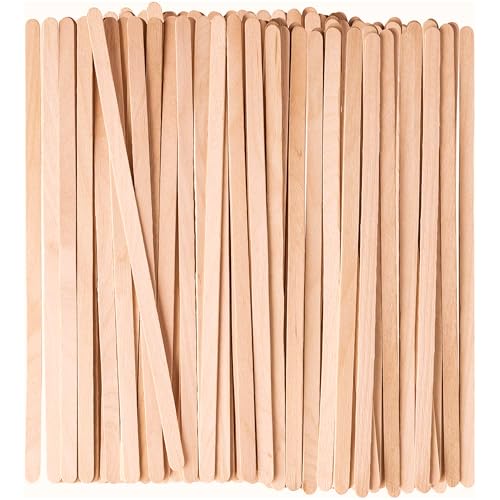 GUSTO [1000 Stück] 7,5 Zoll große Kaffeerührstäbchen aus Holz – Rührstäbchen aus Holz, biologisch abbaubar, umweltfreundliche Rührstäbchen aus für Kaffee und Cocktails - Formerly Comfy Package von GUSTO