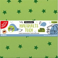 GUT&GÜNSTIG Geschirrtücher grün 35,0 x 35,0 cm, 2 St. von GUT&GÜNSTIG