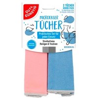 GUT&GÜNSTIG Mikrofasertücher Mikrofaser 60 °C waschbar, 2 St. GUT&GÜNSTIG Mikrofasertücher Mikrofaser 60 °C waschbar, 2 St. von GUT&GÜNSTIG