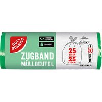 GUT&GÜNSTIG Müllbeutel 25,0 l grün, 25 St. GUT&GÜNSTIG Müllbeutel 25,0 l grün, 25 St. von GUT&GÜNSTIG