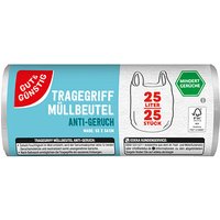 GUT&GÜNSTIG Müllbeutel ANTI-GERUCH 25,0 l transparent, 25 St. GUT&GÜNSTIG Müllbeutel ANTI-GERUCH 25,0 l transparent, 25 St. von GUT&GÜNSTIG