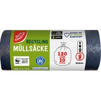 GUT&GÜNSTIG Müllbeutel RECYCLING 120,0 l schwarz, 10 St. GUT&GÜNSTIG Müllbeutel RECYCLING 120,0 l schwarz, 10 St. von GUT&GÜNSTIG
